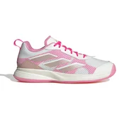 Ženska obutev za tenis adidas  Avaflash Low White/Pink  EUR 38
