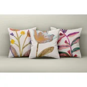Aberto Design Set dekorativnih jastucnica Asr_plw25-26, 43x43 cm, 3 komada, Šarena