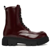 Pohodni čevlji Calvin Klein Tronchetto Allacciato V4A5-83132-1453 Bordo rdeča