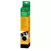 Spirala, plastična, 16 mm, 101-120 listova, FELLOWES, 25 komada, crna 5332302