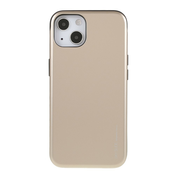Hibriden TPU ovitek Goospery Sky Slide Bumper za iPhone 13 Mini - zlate barve