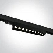 LED TIRNA LUČ 10x5W/10x400lm/3000K 30 KOSOV, ČRNA DM65024T/B/W