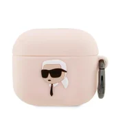 Karl Lagerfeld ovitek KLA3RUNIKP za AirPods 3 - roza