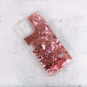 Ovitek Fluid Liquid Heart za Apple iPhone 12 Pro Max, Teracell, roza