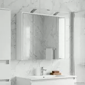 vidaXL Kopalniška ogledalna omara Bela 73,5 x 16 x 62,5 cm