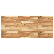 Vidaxl Kopalniški pult oljni premaz 140x60x2 cm trden akacijev les