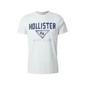 HOLLISTER Majica bež / boja pijeska / sivkasto plava / tamno plava