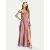Swing Večerna obleka 5AI13600 Roza Regular Fit