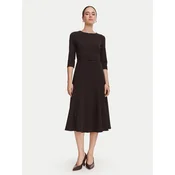 Rinascimento Cocktail obleka CFC0131140003 Temno rjava Regular Fit