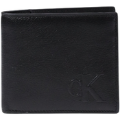 Calvin Klein Jeans BOLD CK EW BILLFOLD W/ COIN LV04G1072G Črna