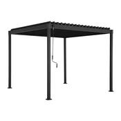 Homestar Paviljon MIRADOR-80 3x3 m, temno siv