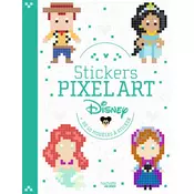 Stickers Pixel Art Disney