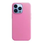 Maska Beautiful Shine Leather za iPhone 16 Pro pink