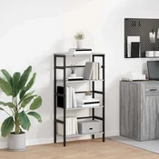 Polica Siva Sonoma 60 x 29,5 x 115 cm Konstruirano drvo