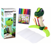 slomart Projektor za risanje LEAN TOYS Dinozaver z zvoki