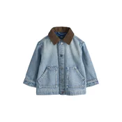 Next Prehodna jakna moder denim / temno rjava