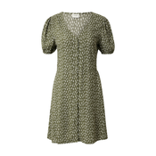 Green Patterned Dress with Buttons JDY Staar - Women