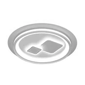 ITALUX CLN-52185A-WH - LED prigušiva stropna lampa PARCO LED/55W/230V precnik 50 cm bela + daljinski upravljac