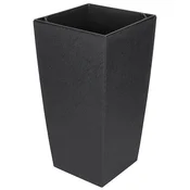 Eliot Stone dekorativni cvetlični lonec 25 x 46 cm antracit paket 1 kos