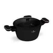 Berlingerhaus Lonec s titanovim premazom in pokrovom, premer 20 cm, iz kolekcije Black Rose