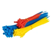 shumee Večbarvne plastične kabelske vezice, set 150 AMIO-04316