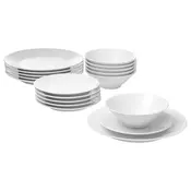 IKEA 365+ Servis, 18 del., bela