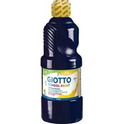 GIOTTO School Paint Tempera barva Black 500 ml