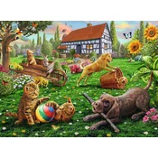 Ravensburger Puzzle Igrače na vrtu XXL 200 kosov