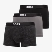 Bokserji Hugo Boss Trunk 3-Pack Boss One D Light Grey S
