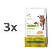Natural Trainer Cat Urinary, piščanec 3 x 1,5 kg