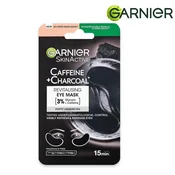 Garnier skin active caffeine and charcoal eye mask 15 minutes