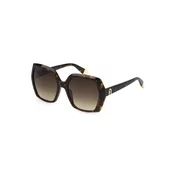 FURLA WOMEN'S BROWN SUNGLASSES