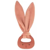 Kaloo Silikonski grizalo z zavezovalnimi ušesi terracotta Lapinoo