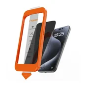 Torras Install Master kaljeno steklo za iPhone 16 Plus