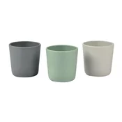 Beaba caše za bebe 3 kom grey/sage green/velvet