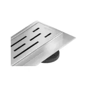 Mexen Flat 360° M01 rotacijski linijski odtok 60 cm, inox - 1020060-40