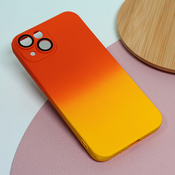 TERACELL Maska za iPhone 14 6.1 Rainbow Spring narandžasto-žuta