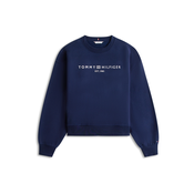 TOMMY HILFIGER Majica mornarska/bela