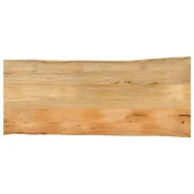 Vidaxl Mizna plošča 140x60x3,8 cm naraven rob trden mangov les