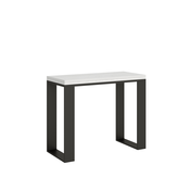 Ityhome Ityhome 90 x 80 konzolna miza bela, (20847616)