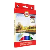 Barvice KOH-I-NOOR Jumbo 12 kos