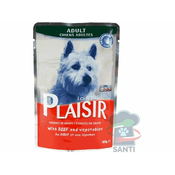 Plaisir Preliv Za Pse Govedina i Povrce, 100 g