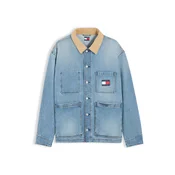 Tommy Jeans Prehodna jakna moder denim