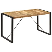 Vidaxl Jedilna miza 140x70x75 cm trden mangov les