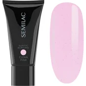 Semilac Elastic Acrylgel akrilni gel za nohte odtenek Clean Pink 30 g