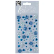 Craft Sensation Kreativa Stikeri Cvece - Plavi - 52054
