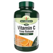 Natures Aid Vitamin C postopno sproščanje 1000 mg s citrus bioflavonoidi, 30 tablet
