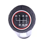 888 CAR ACCESSORIES Volkswagen Golf 7 ručica menjača 6 brzina sa crvenim krugom