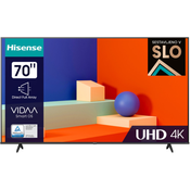LED TV 70 HISENSE 70A6K, Smart TV, 4K UHD, DVB-T2/C/S2, HDMI, Wi-Fi, USB, LAN - energetski razred G