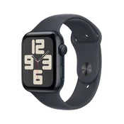 APPLE SE Pametni sat, 44mm, GPS, Aluminijumsko kucište, Sport Band S/M, Crni